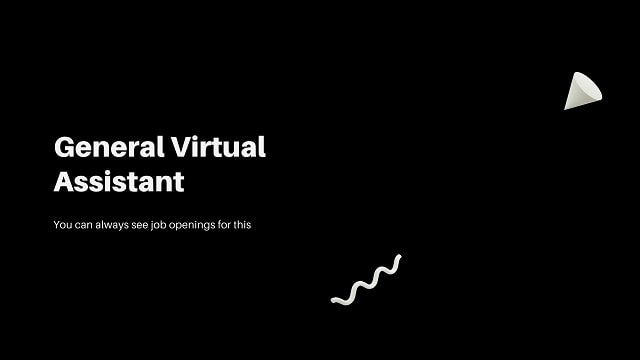 start working online as General Virtual Assistant