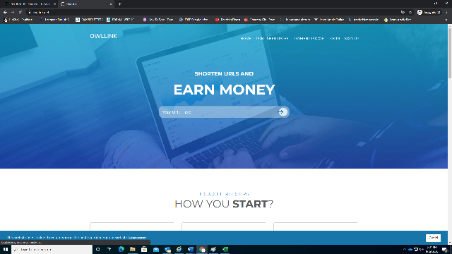 Shorten url and earn money